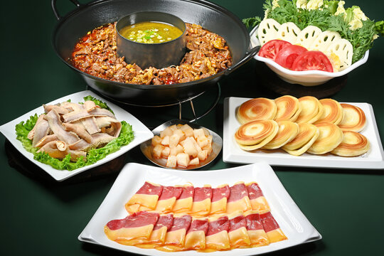 干锅牛肉套餐