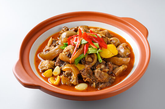 羊肉炖板栗