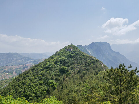 长江三峡巫峡三峡龙脊风光