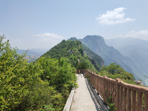 长江三峡巫峡三峡龙脊风光