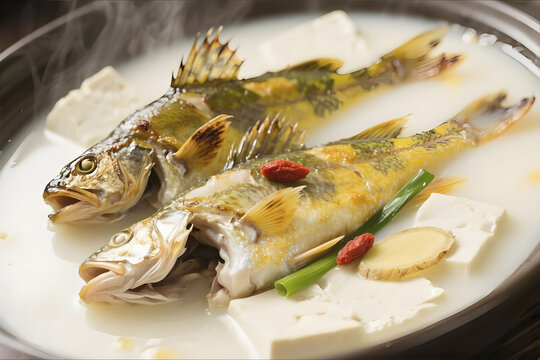 黄骨鱼豆腐汤