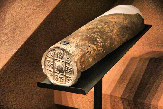 古代瓦当文物展示