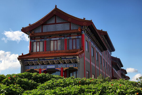 中式传统风格精美建筑