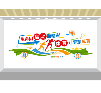 体育运动文化墙