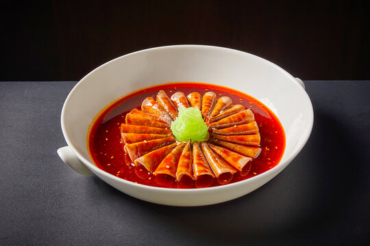 红油麻酱牛舌