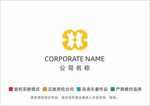 小猫咪宠物店logo