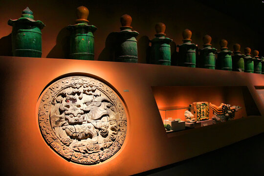 古代精美文物陈列展示