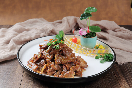 港式沙茶牛肉