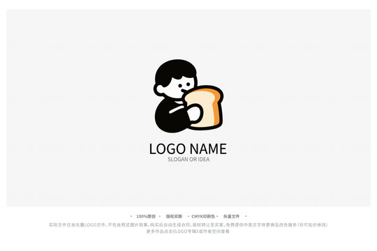 LOGO系列吃面包