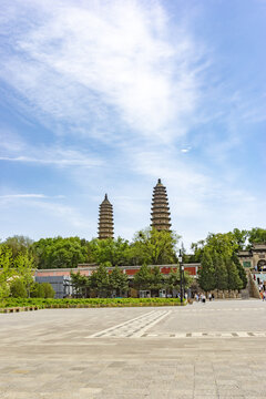 太原双塔公园