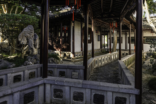 网师园回廊