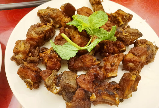 炸排骨