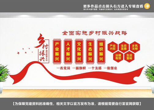 乡村振兴展板
