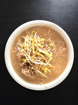咸菜黄豆芽猪瘦肉