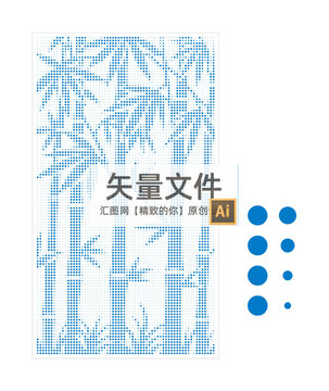 点状竹林