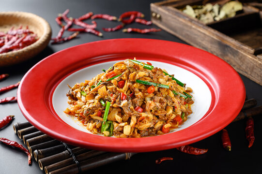 小炒蚌壳肉