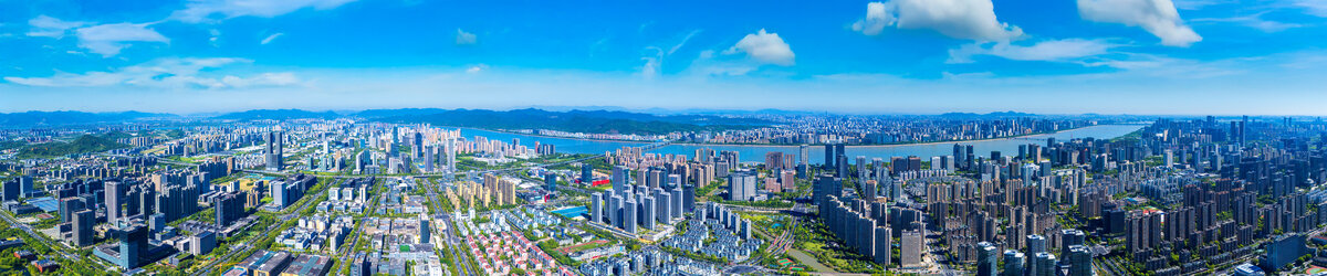 杭州市滨江区城市风光