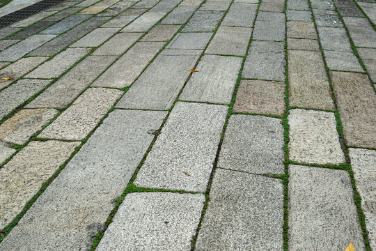 花岗岩路面