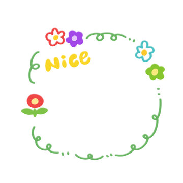 花朵对话框