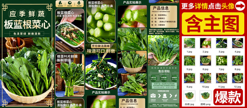 板蓝根菜心详情