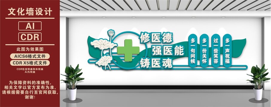 医院标语文化墙