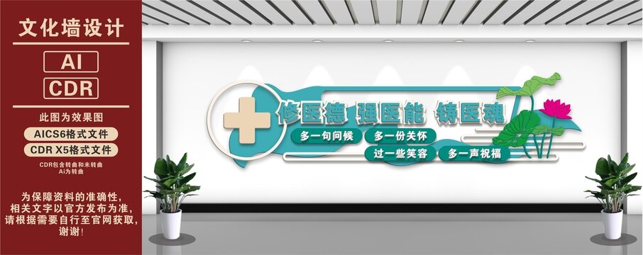 医院标语文化墙