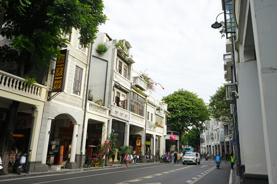 岭南骑楼老街