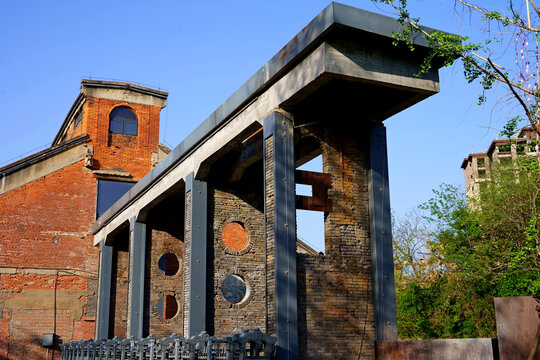 复古工业风建筑景致