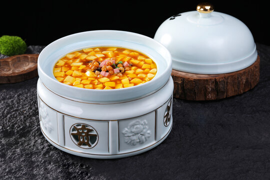 蟹黄豆花