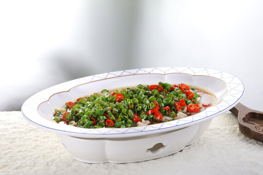 鲜椒鹅肠