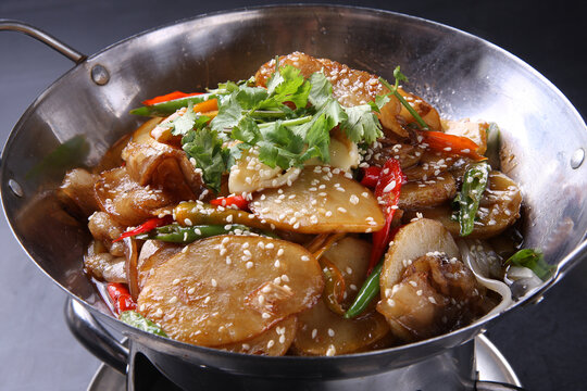 美味干锅土豆片