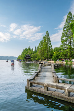 西湖湖岸
