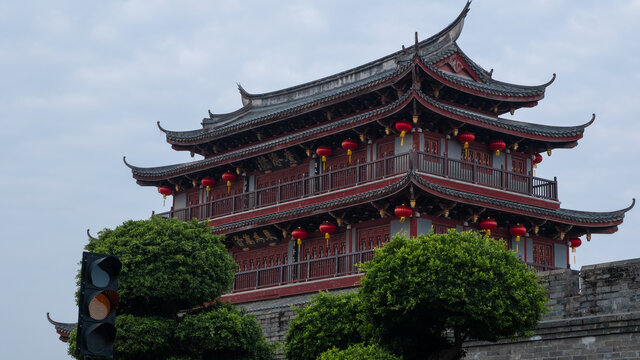 潮州古城广济楼