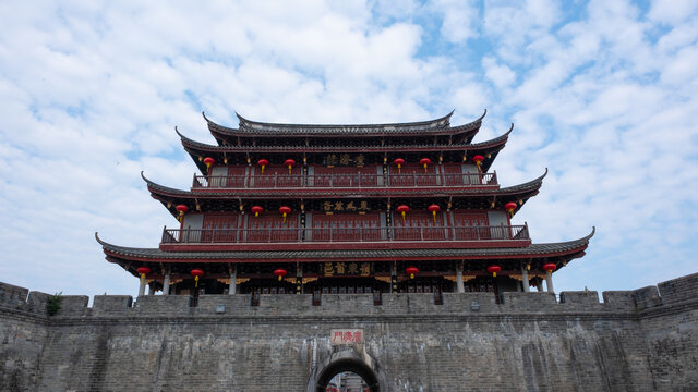 潮州古城广济楼