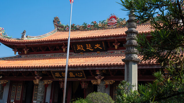 潮州古城开元寺古刹的庄严与宁静