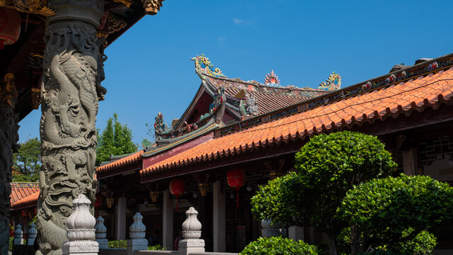 潮州古城开元寺古刹的庄严与宁静