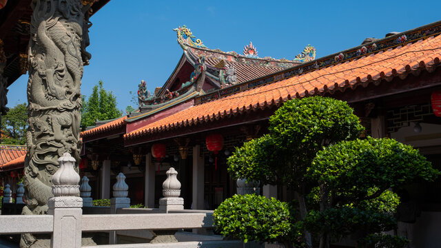 潮州古城开元寺古刹的庄严与宁静