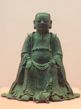 重庆三峡博物馆明代文物真武铜神象