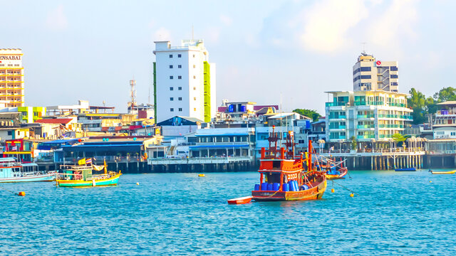 芭堤雅海滩海景