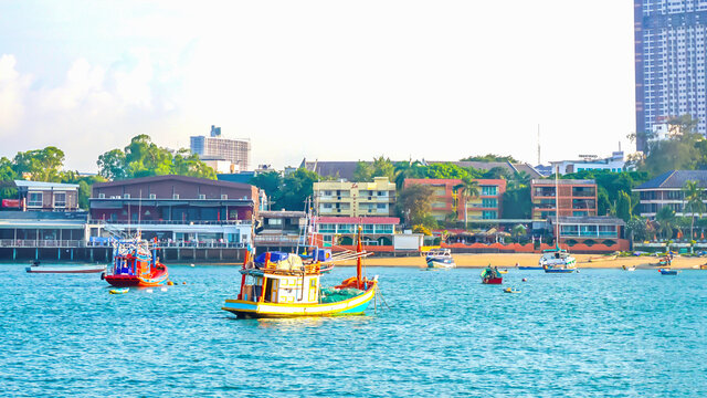 芭堤雅海滩海景