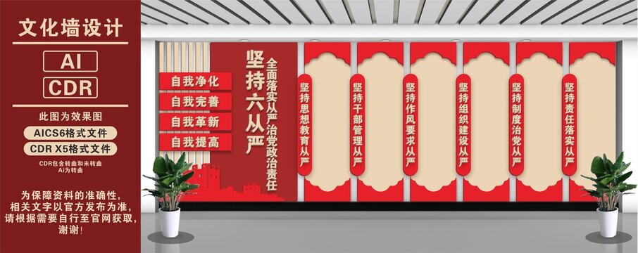 从严治党六个从严