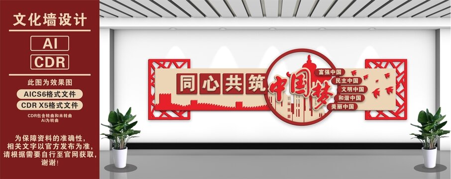 中国梦宣传文化墙