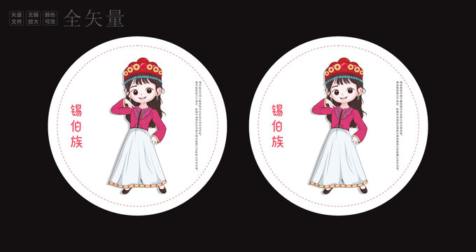 18锡伯族56个民族