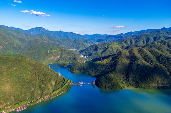 杭州市桐庐县富春江小三峡风光