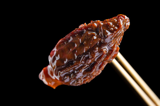 鲍汁扣羊肚菌