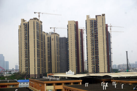 城市高层住宅小区