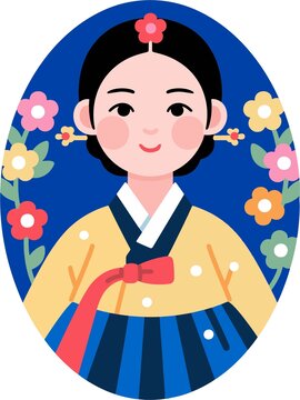 朝鲜族女孩