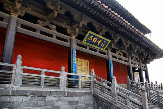 中式古建筑精美一角