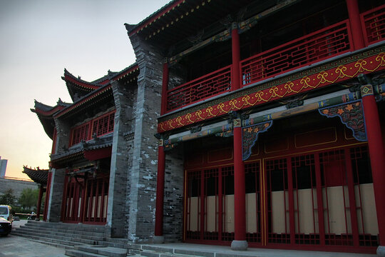 中式古建筑外观景致