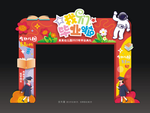 毕业门头